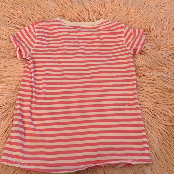 Girls Striped Hamburger Shirt - Picture 4 of 4